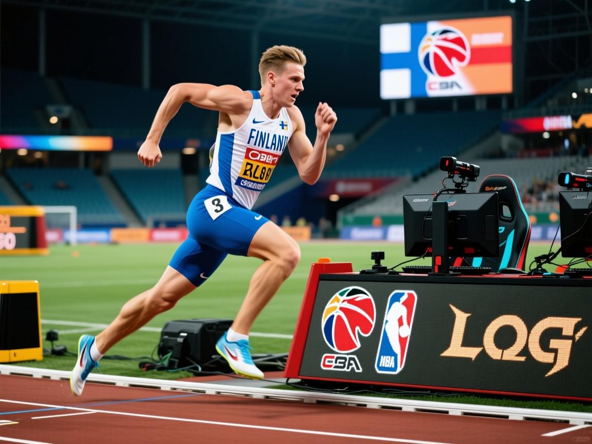 芬兰田径选手努力拼搏 给人深刻印象  第2张