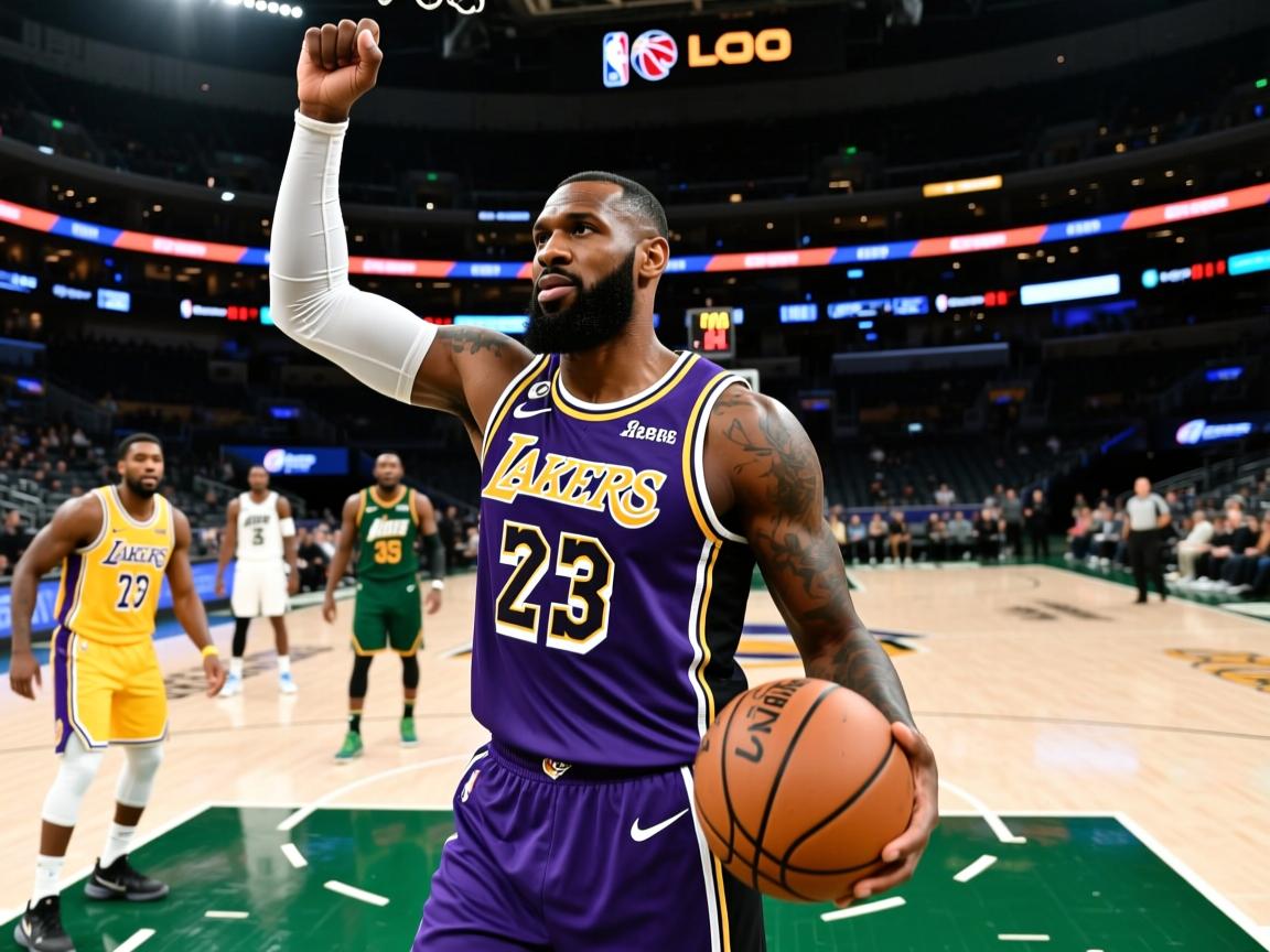 湖人新援发威，帮助球队战胜爵士队  第2张