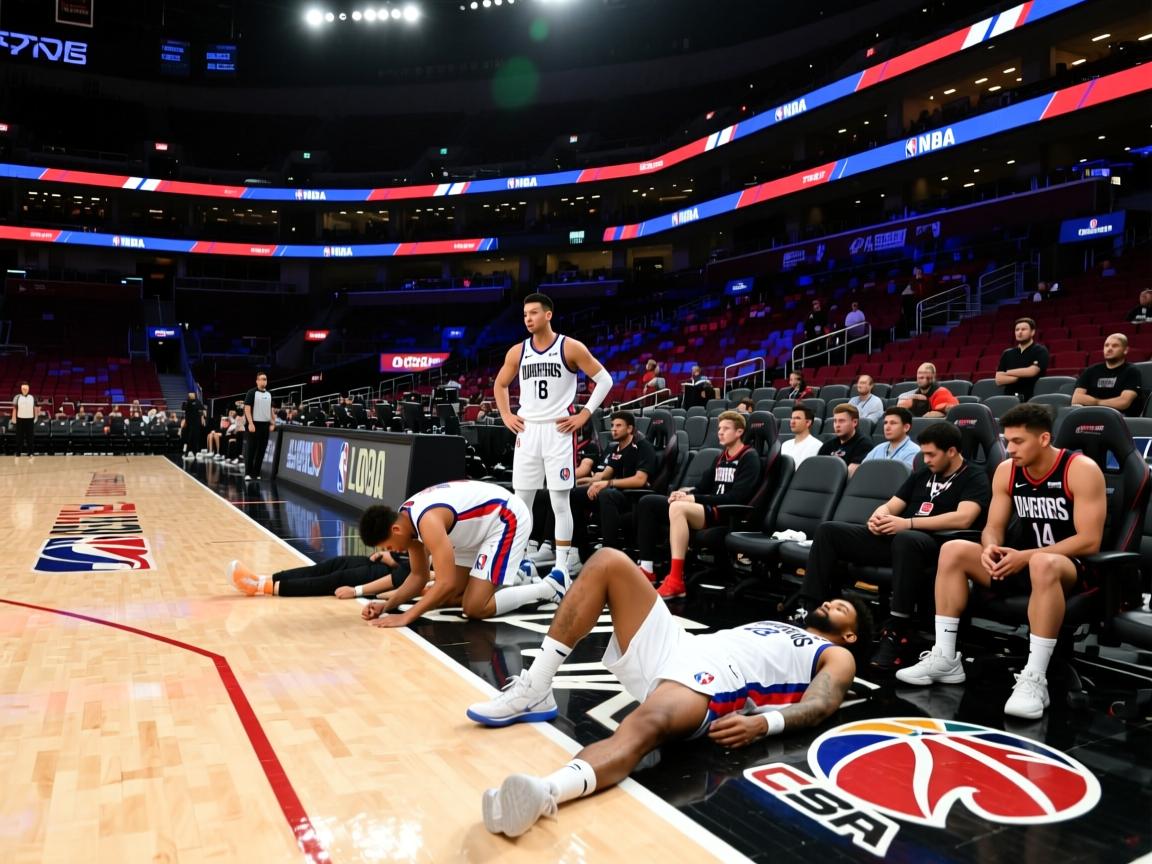 快船全队受伤，遭遇连败