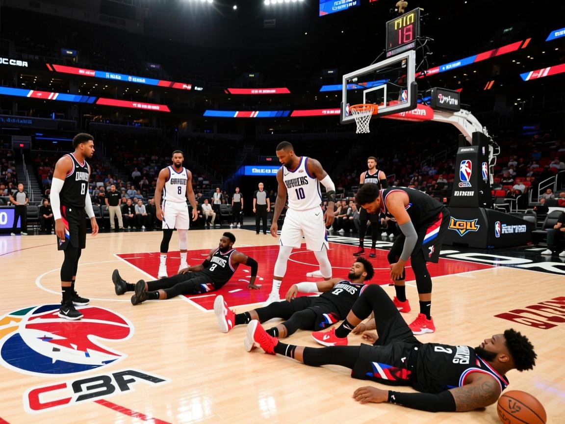 快船全队受伤，遭遇连败  第2张