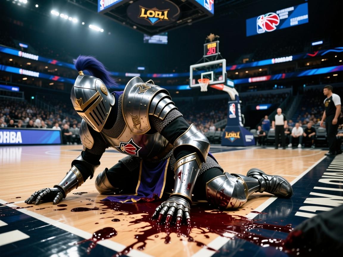 骑士队再次落败，陷入深深的困境中